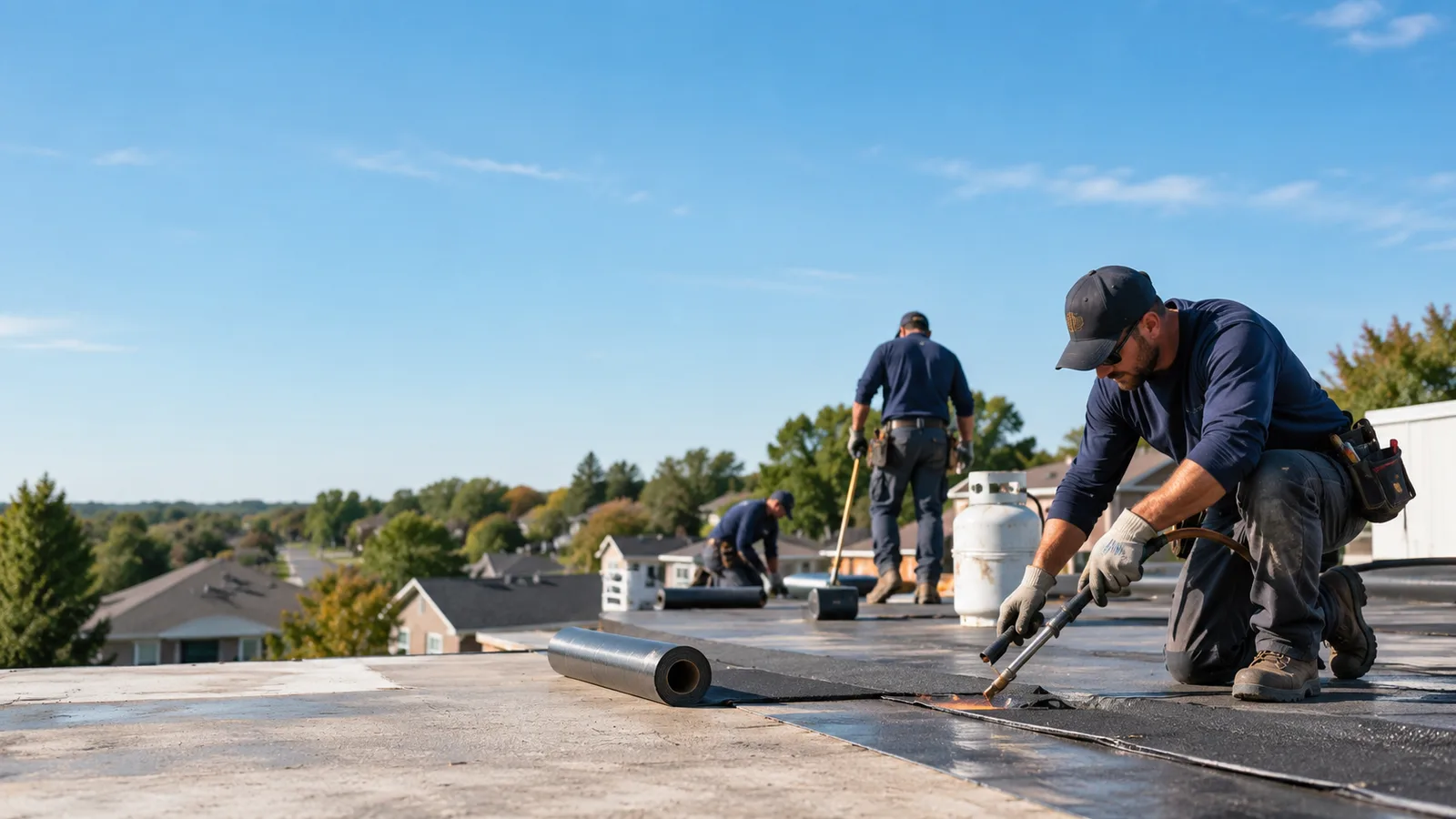 Flat Roof Leak Repair providers in Woolwine, VA